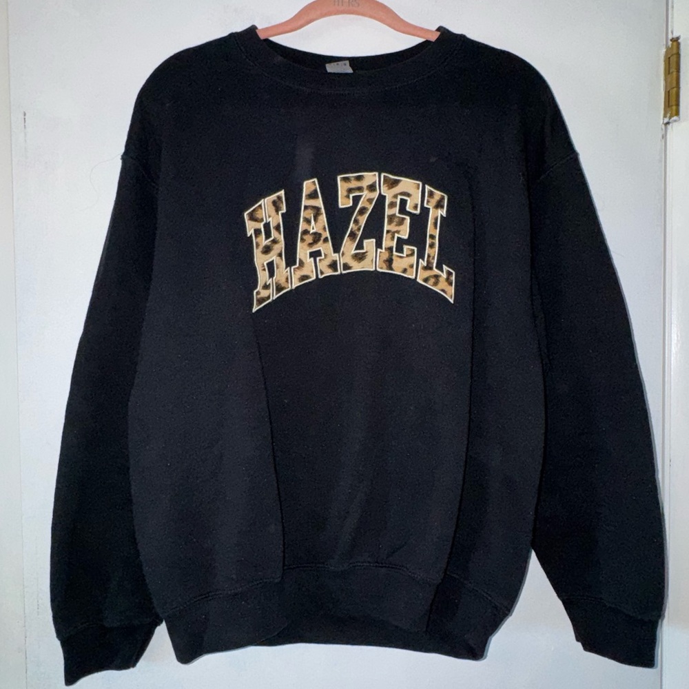 Hazel Boutique Cheetah crewneck sweatshirt